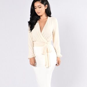 Little white lies top - IVORY